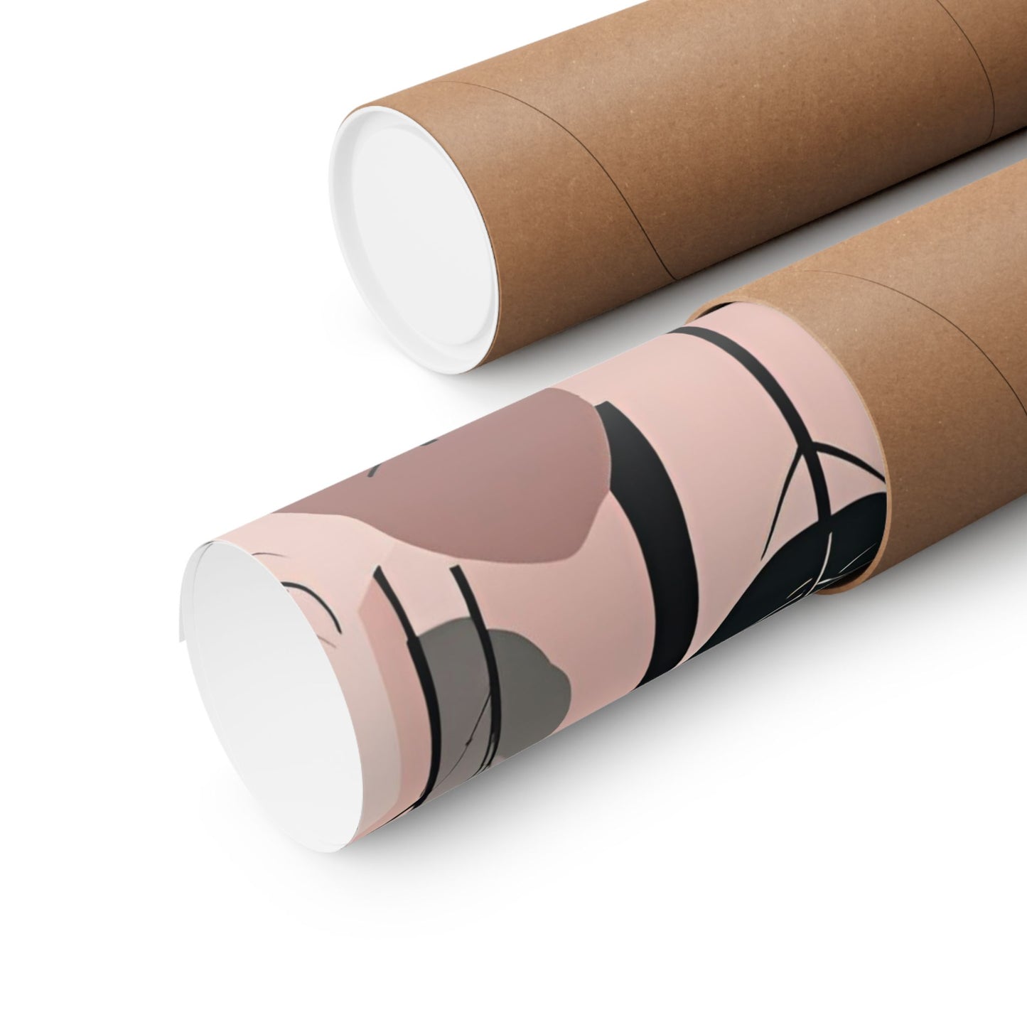 Lonely Forest Pink 16 Matte Square Posters