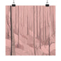 Lonely Forest Pink 20 Matte Square Posters