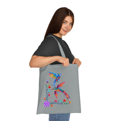 Funky birds 03 Cotton Tote