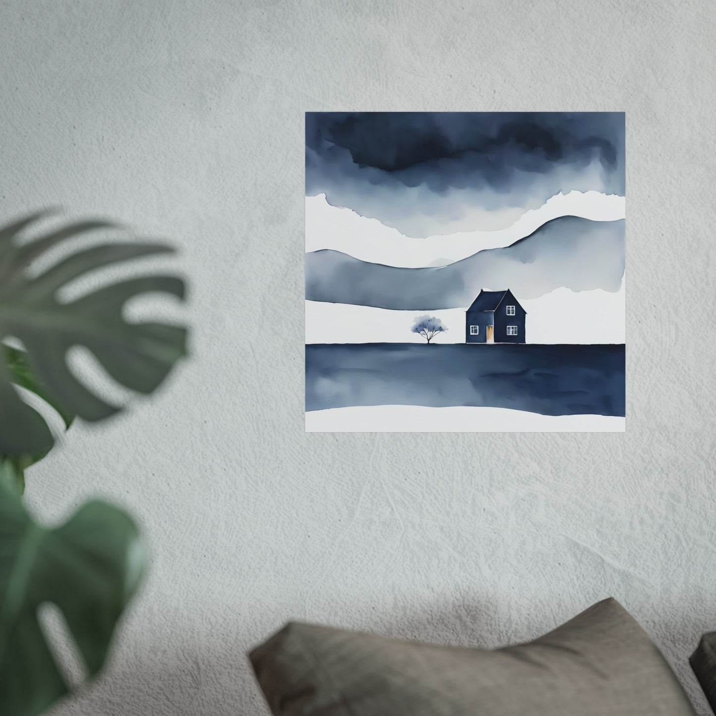 Blue Collection 12 Matte Print