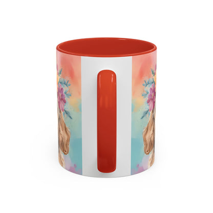 Cockapoo 01 Accent Coffee Mug - Dog Lover Gift