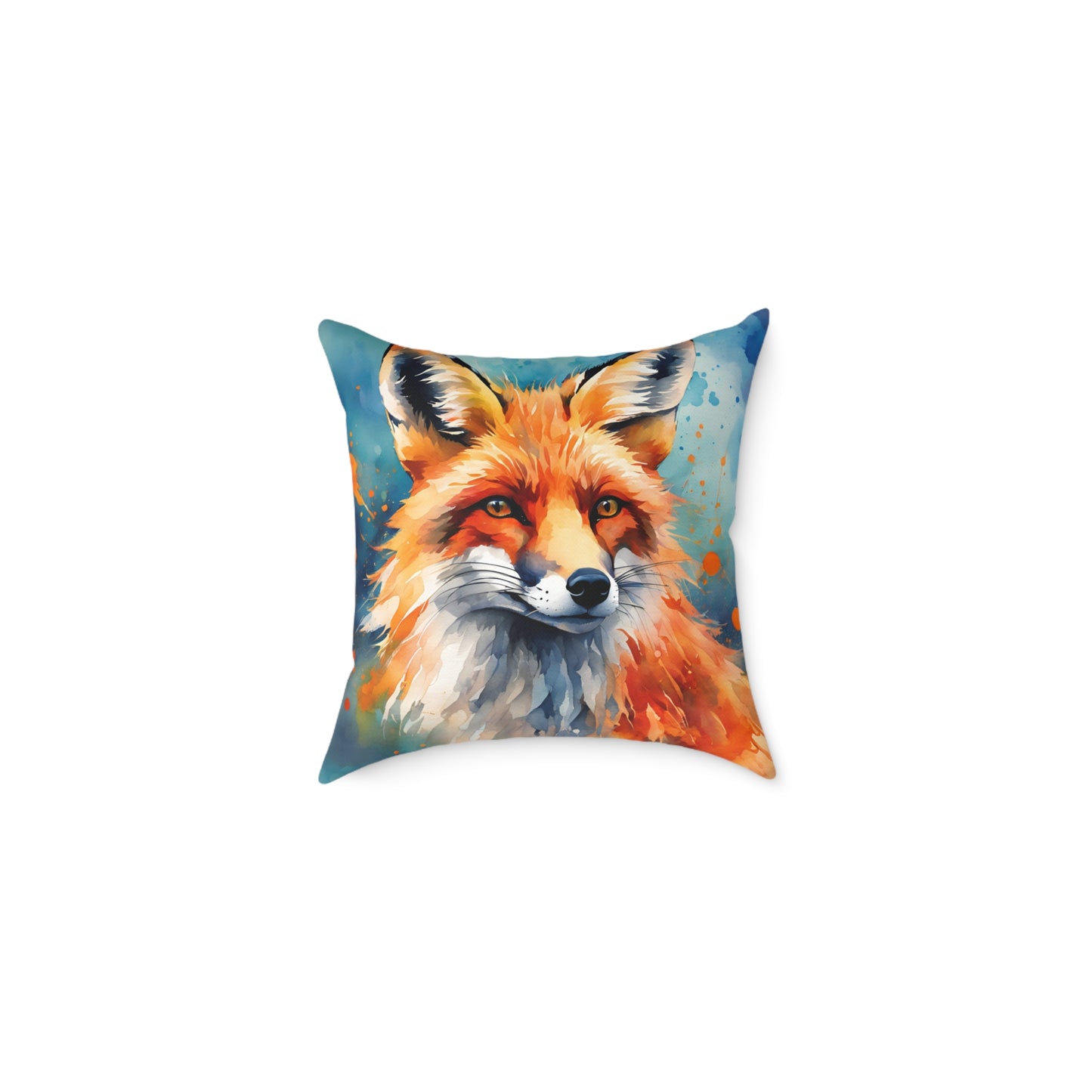 Fox 04 Poly Pillow - Natures Beauty Design