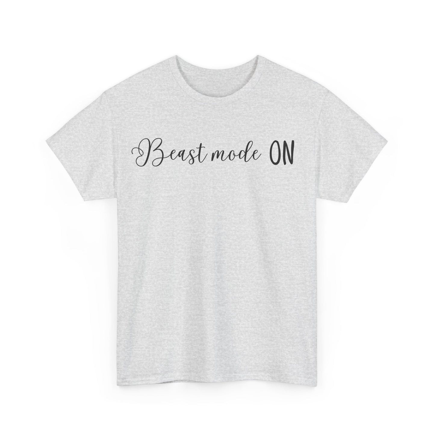 Beast Mode On Unisex Heavy Cotton Tee