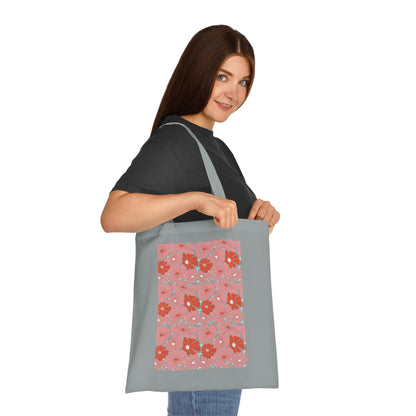 Abstract flowers 18 Cotton Tote