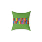We Love Fiercely And We Love Freely Poly Pillow