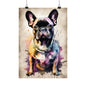 Dogs French Bulldog 01 Matte Vertical Poster