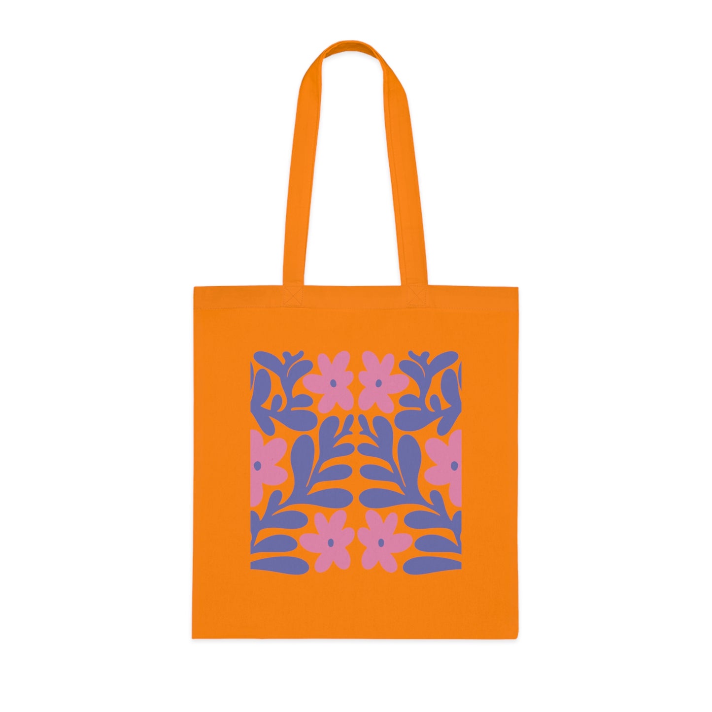 Abstract flowers 17 Cotton Tote