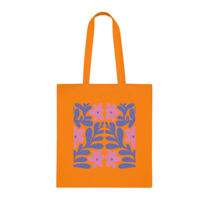 Abstract flowers 17 Cotton Tote