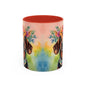 Dachshund 04 Accent Coffee Mug - Dog Lover Gift