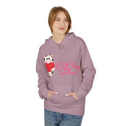 XOXO Hugs And Kisses Unisex Valentines Hoodie