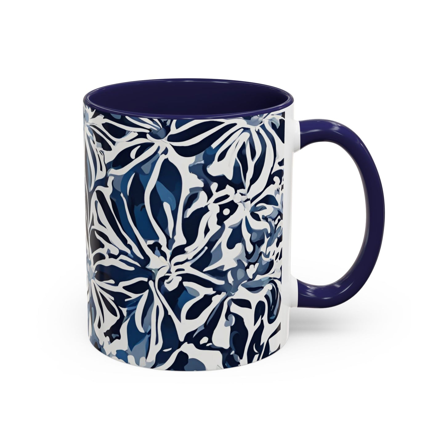 Flower 2 Accent Coffee Mug (11oz)