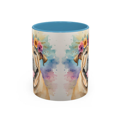 Shar Pei 02 Accent Coffee Mug - Dog Lover Gift