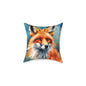 Fox 04 Poly Pillow - Natures Beauty Design