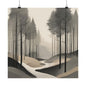Lonely Forest 6 Matte Square Posters