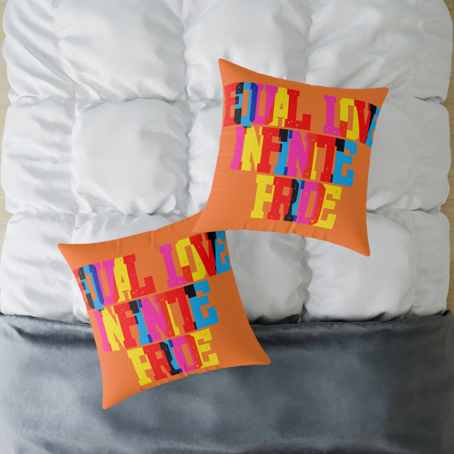 Equal Love Infinite Pride Poly Pillow