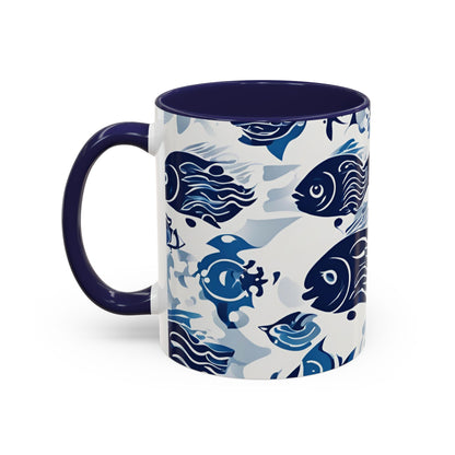 Fish 15 Accent Coffee Mug (11oz)