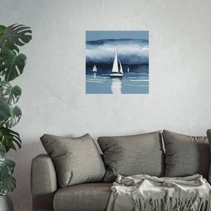 Blue Collection 20 Matte Print
