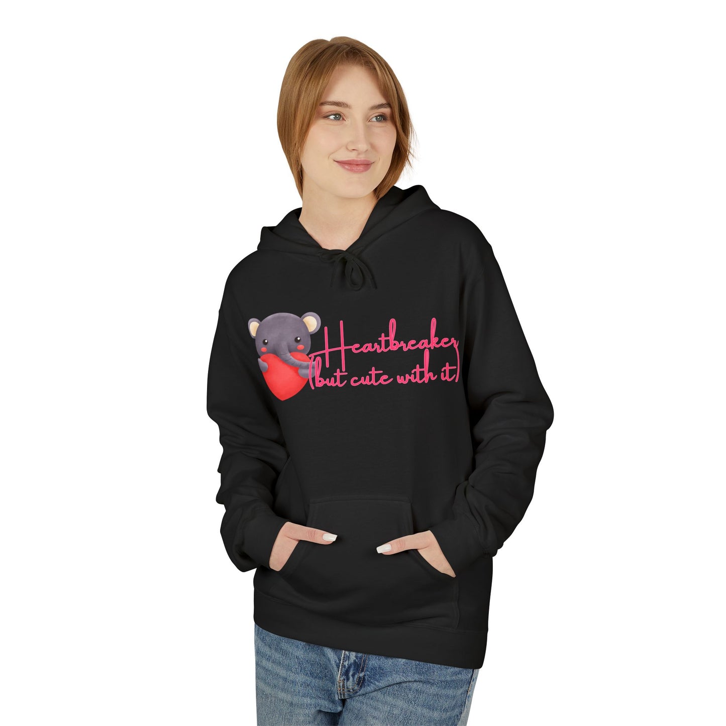 Heartbreaker (But Cute With It) Unisex Valentines Hoodie
