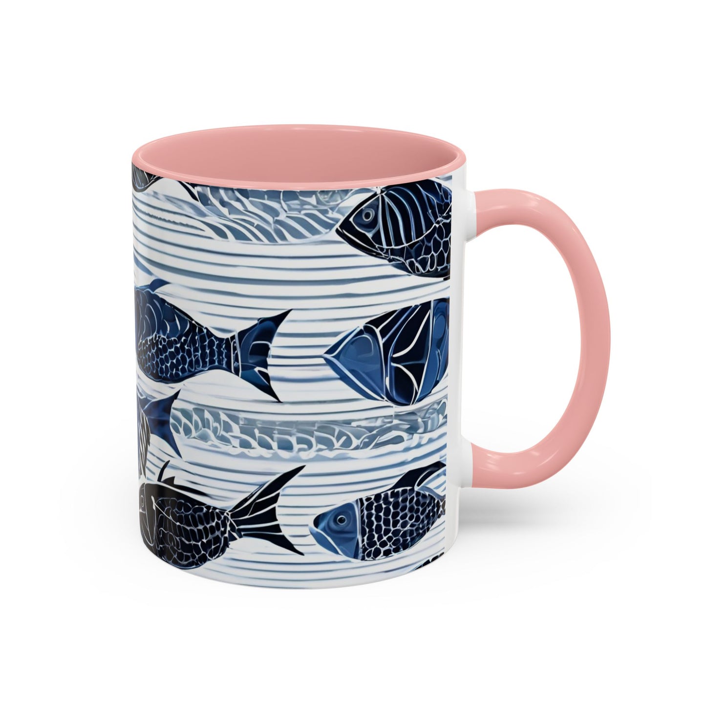Fish 10 Accent Coffee Mug (11oz)