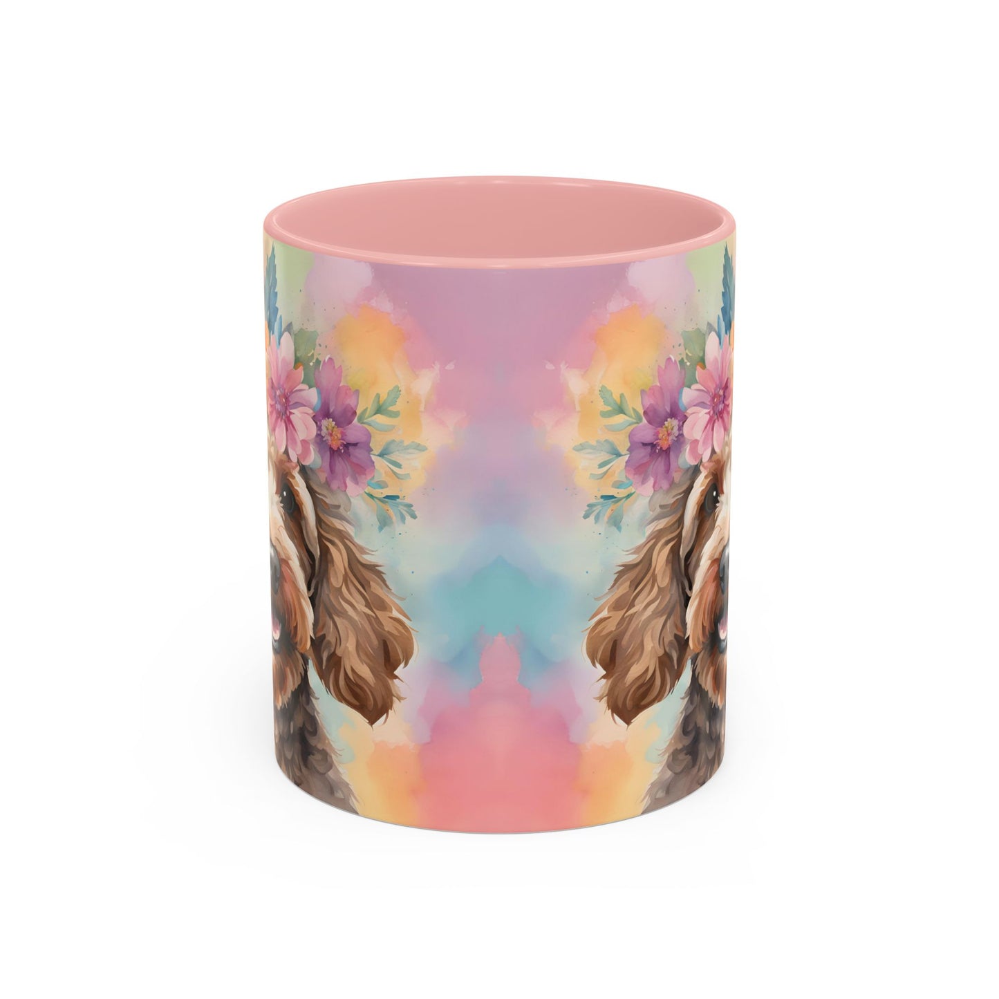 Cockapoo 01 Accent Coffee Mug - Dog Lover Gift