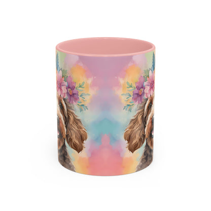 Cockapoo 01 Accent Coffee Mug - Dog Lover Gift