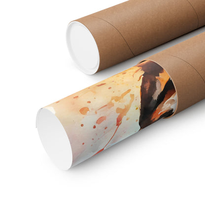 Dogs Dachshund 07 Matte Vertical Poster