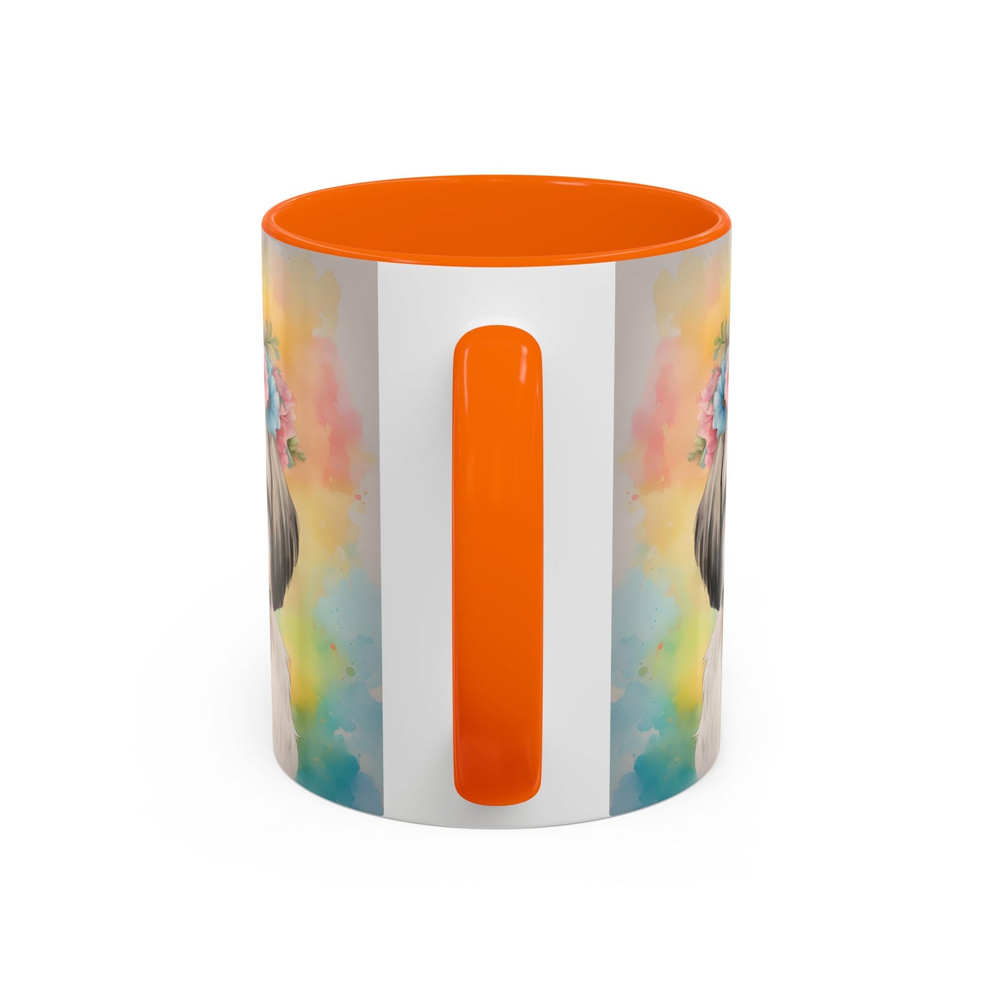 Shih Tzu 03 Accent Coffee Mug - Dog Lover Gift