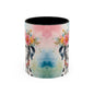Dalmatian 02 Accent Coffee Mug - Dog Lover Gift