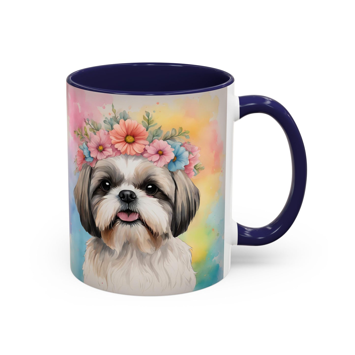 Shih Tzu 03 Accent Coffee Mug - Dog Lover Gift