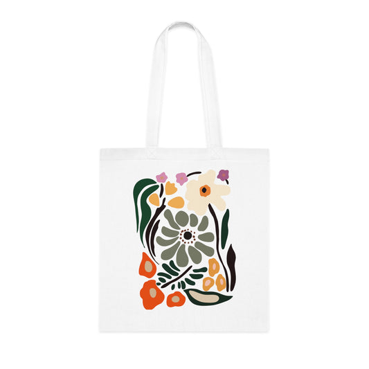 Abstract flowers 13 Cotton Tote