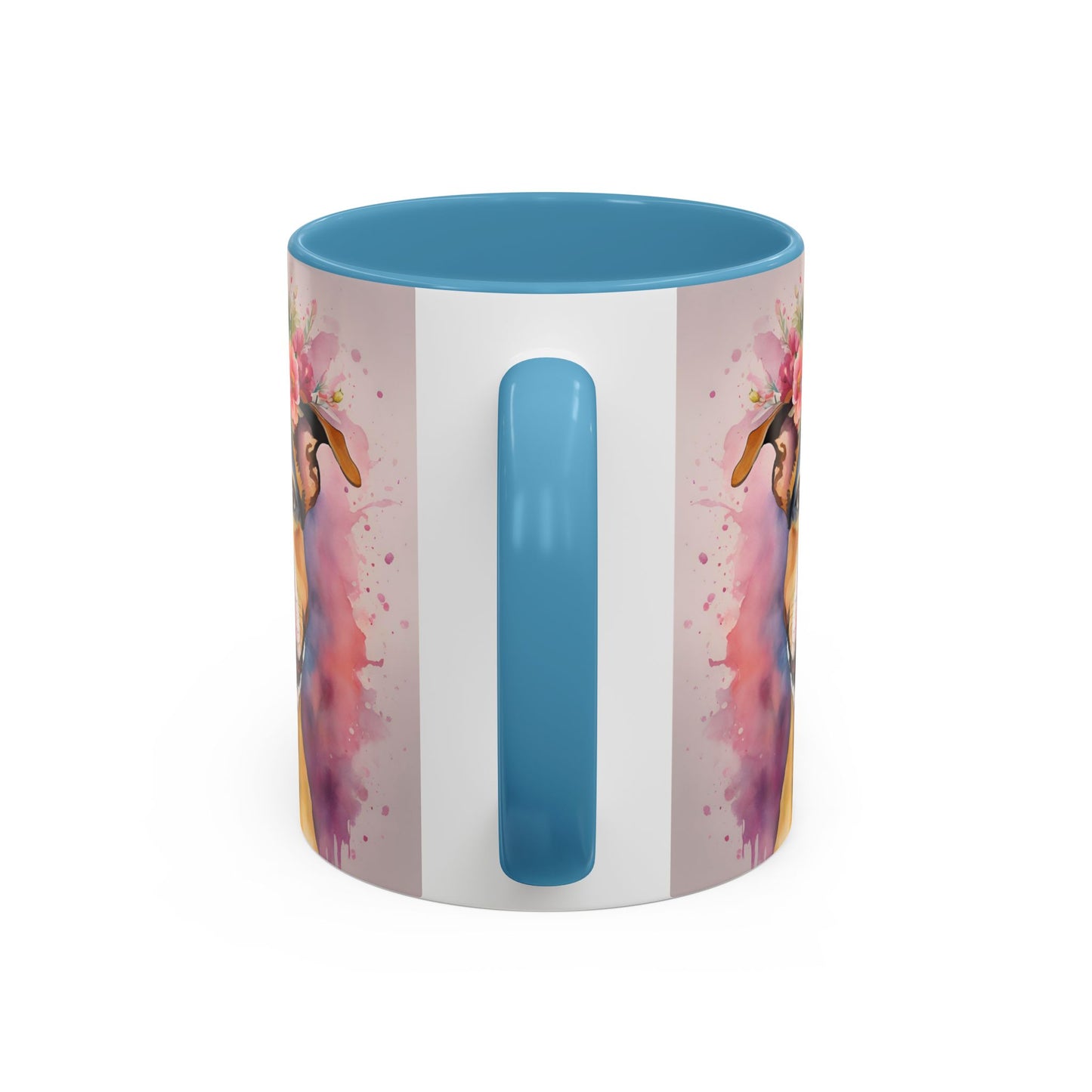 Staffordshire Bull Terrier 02 Accent Coffee Mug - Dog Lover Gift