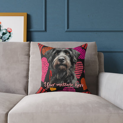 Personalized Valentine Eddy 2 Poly Cushion/Pillow 5 sizes