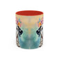 Dalmatian 01 Accent Coffee Mug - Dog Lover Gift