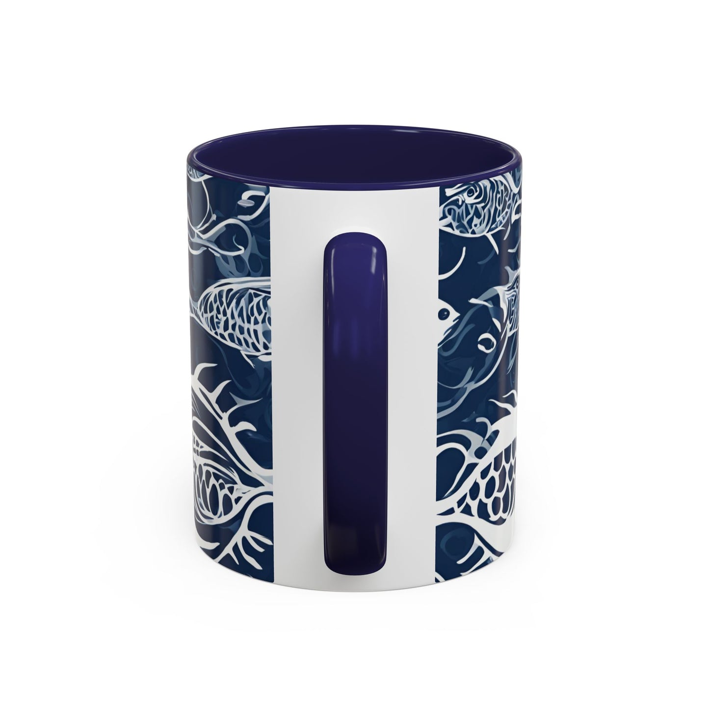 Fish 03 Accent Coffee Mug (11oz)
