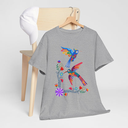 Jazzy birds 03 Unisex Heavy Cotton Tee