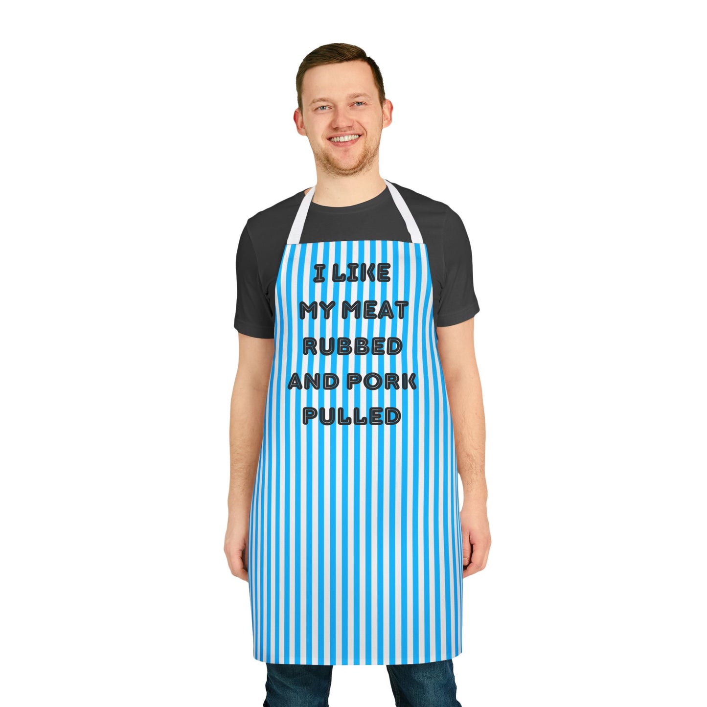 I Like My Meat Rubbed And My Pork Pulled Apron, Cooking Pun
