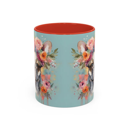 French Bulldog 02 Accent Coffee Mug - Dog Lover Gift