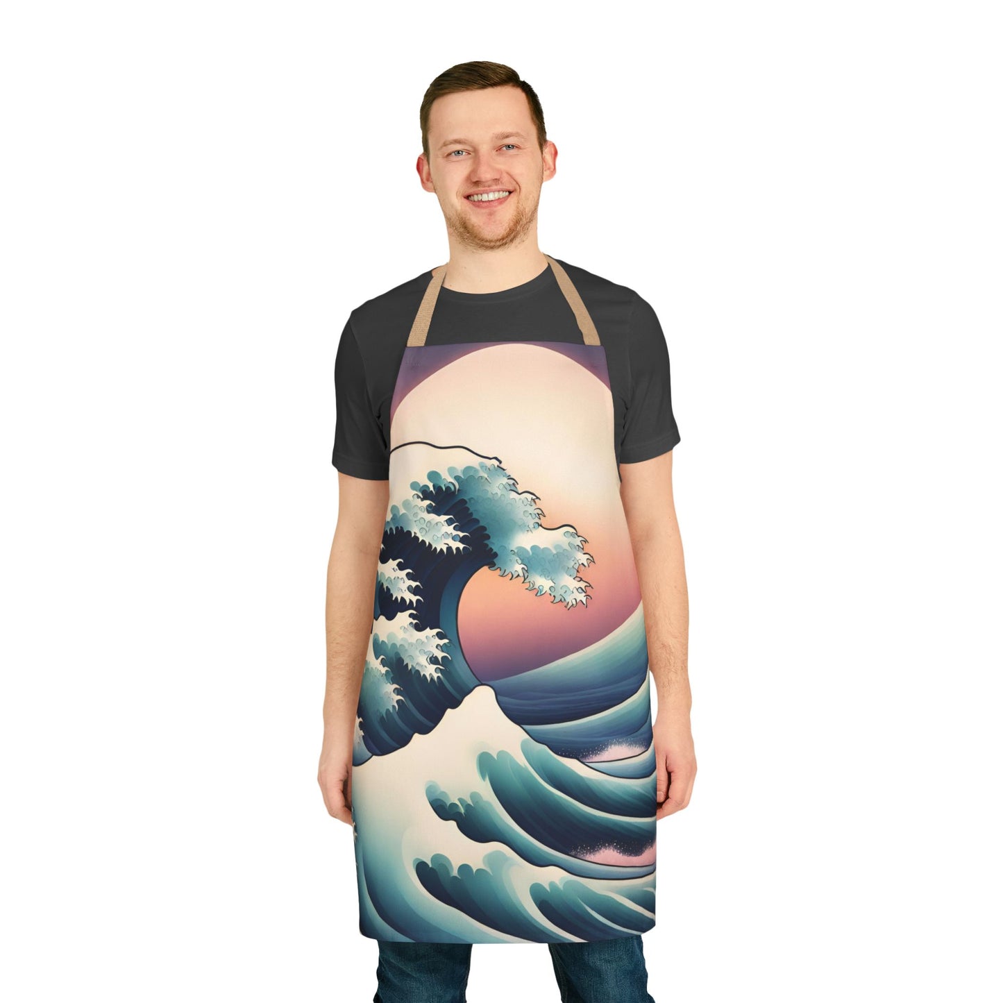 Waves 1 Apron, 5 Color Straps (AOP)
