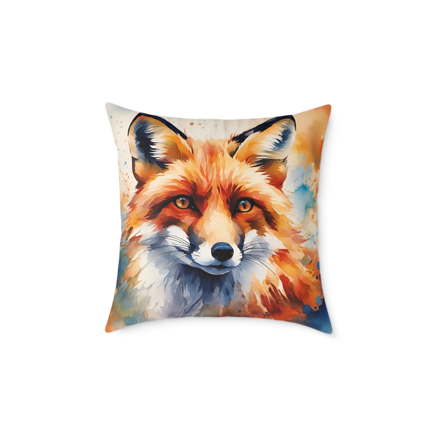 Fox 02 Poly Pillow - Natures Beauty Design