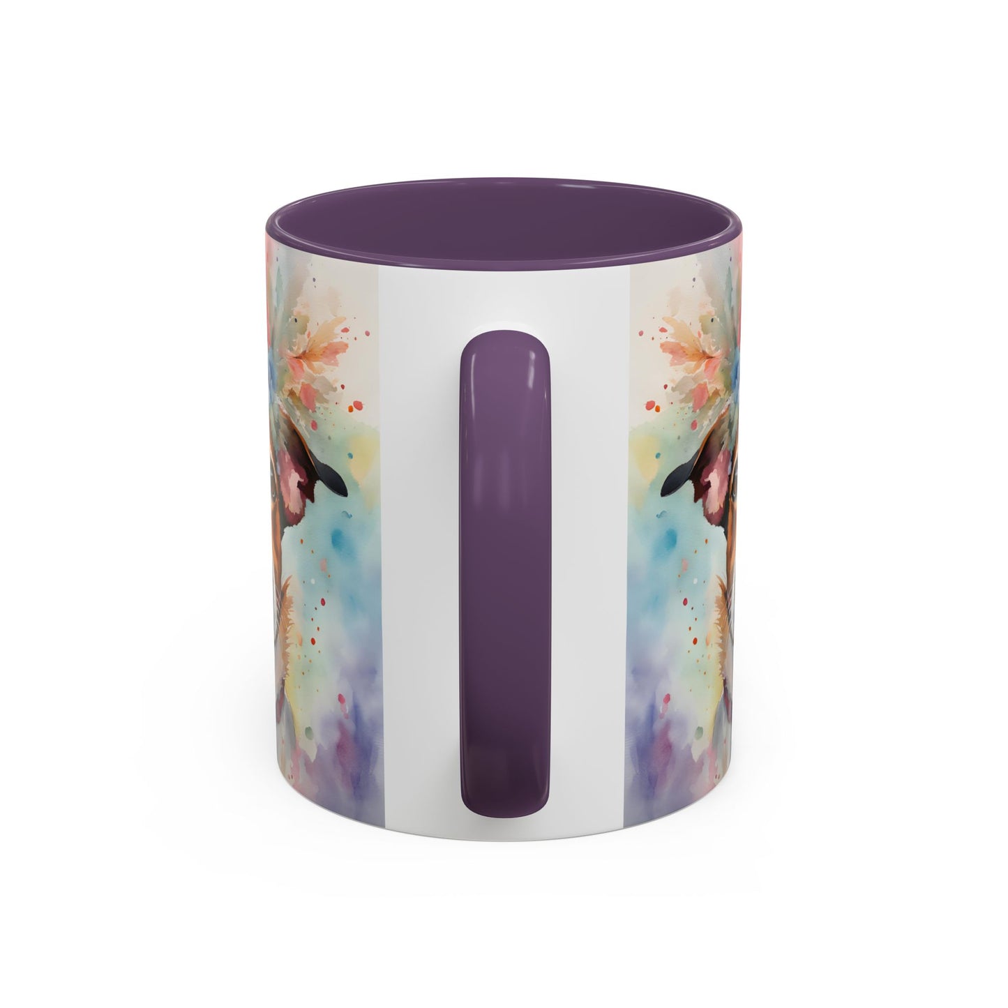 Jack Russell 04 Accent Coffee Mug - Dog Lover Gift