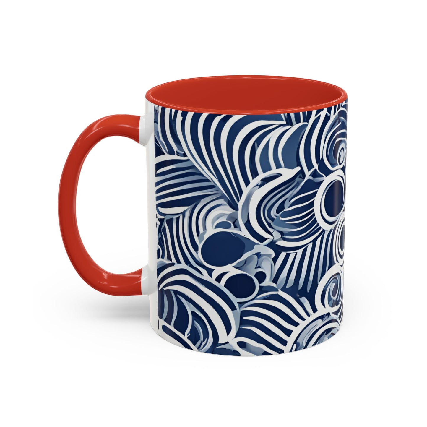 Seashell 4 Accent Coffee Mug (11oz)