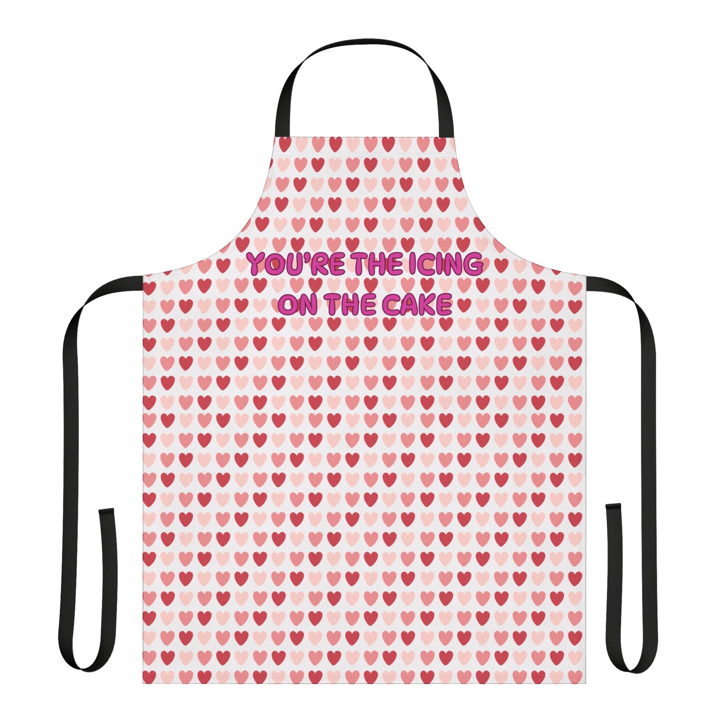 You're The Icing On The Cake  Valentines Apron, 5-Color Straps