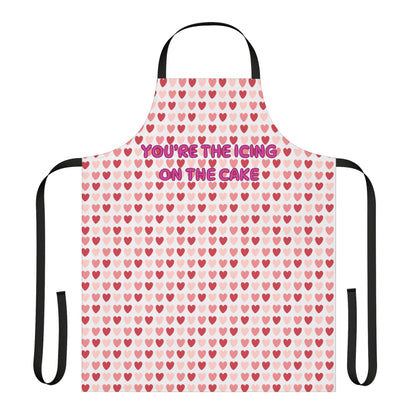 You're The Icing On The Cake  Valentines Apron, 5-Color Straps