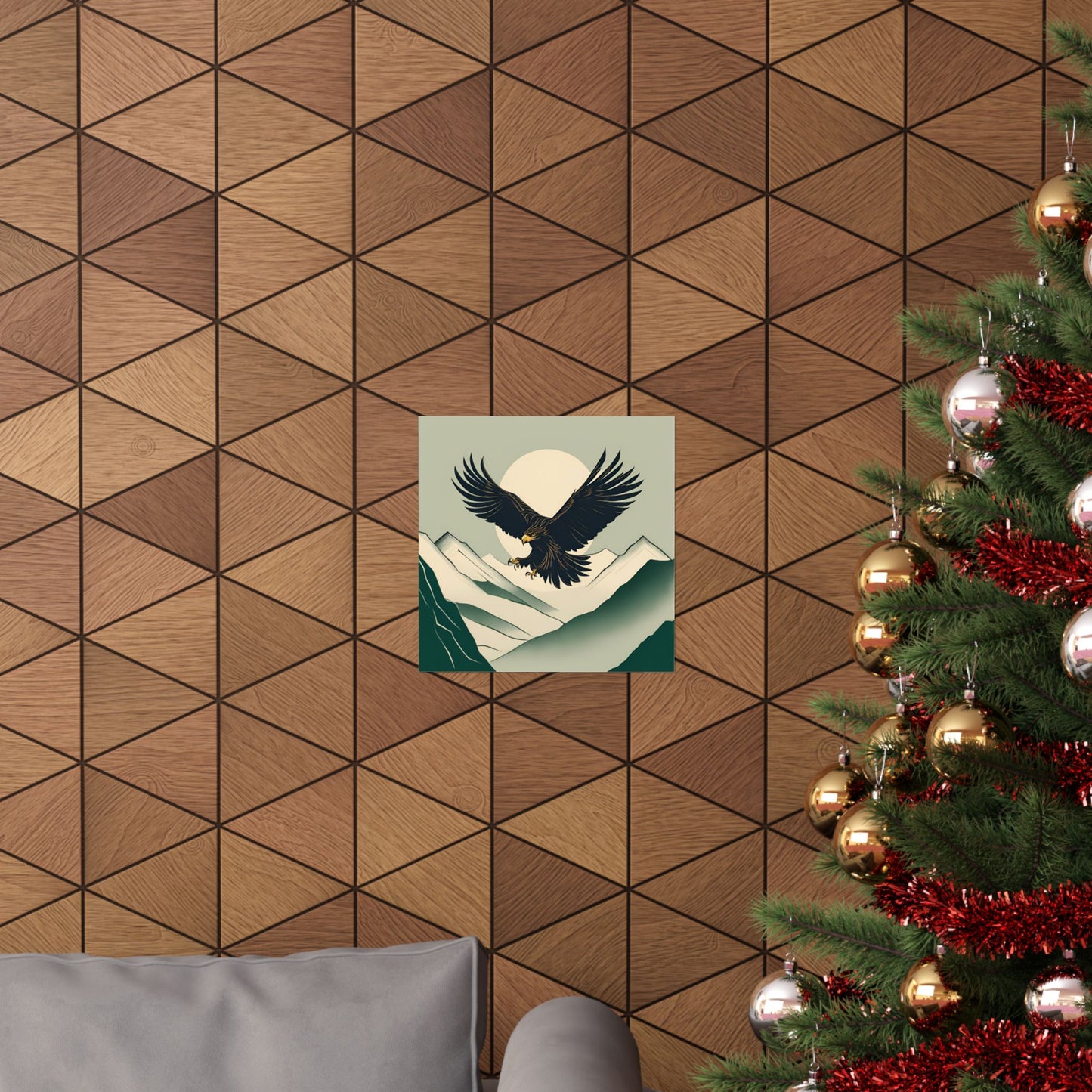 Lone Collection Eagle 17 Matte Square Posters