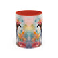 Jack Russell 02 Accent Coffee Mug - Dog Lover Gift