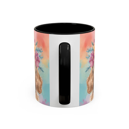 Cockapoo 01 Accent Coffee Mug - Dog Lover Gift