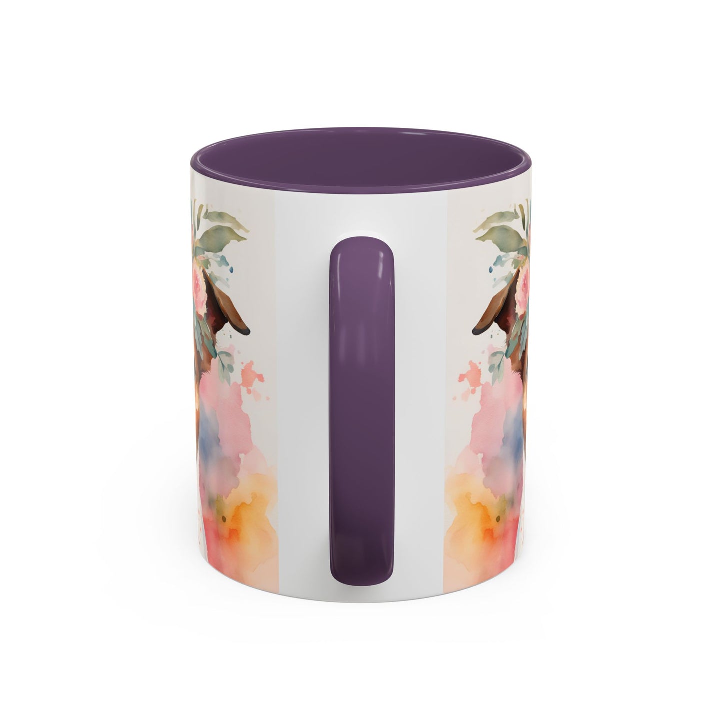 Jack Russell 01 Accent Coffee Mug - Dog Lover Gift
