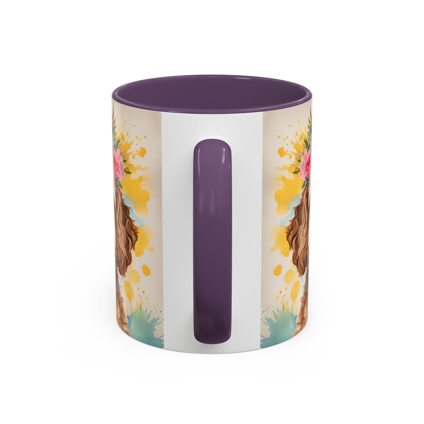 Cockapoo 04 Accent Coffee Mug - Dog Lover Gift
