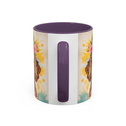 Cockapoo 04 Accent Coffee Mug - Dog Lover Gift