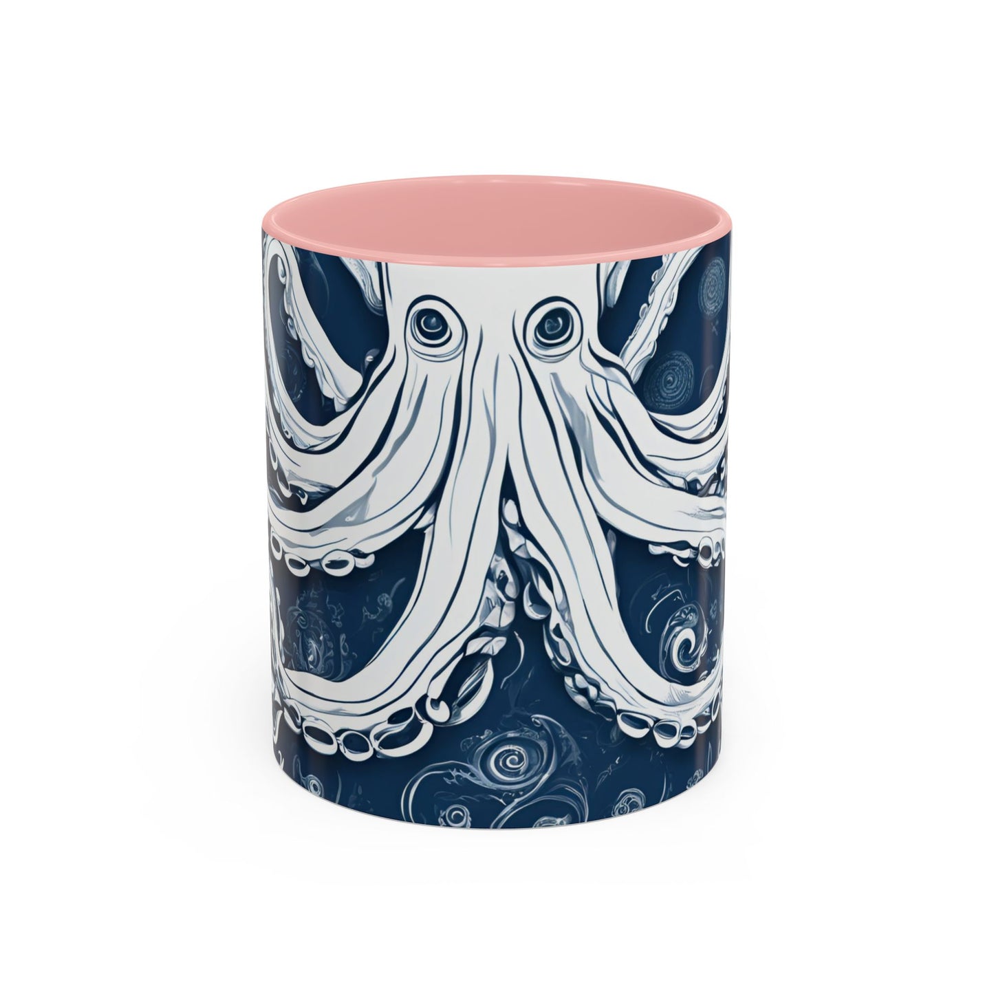Octopus 8 Accent Coffee Mug (11oz)